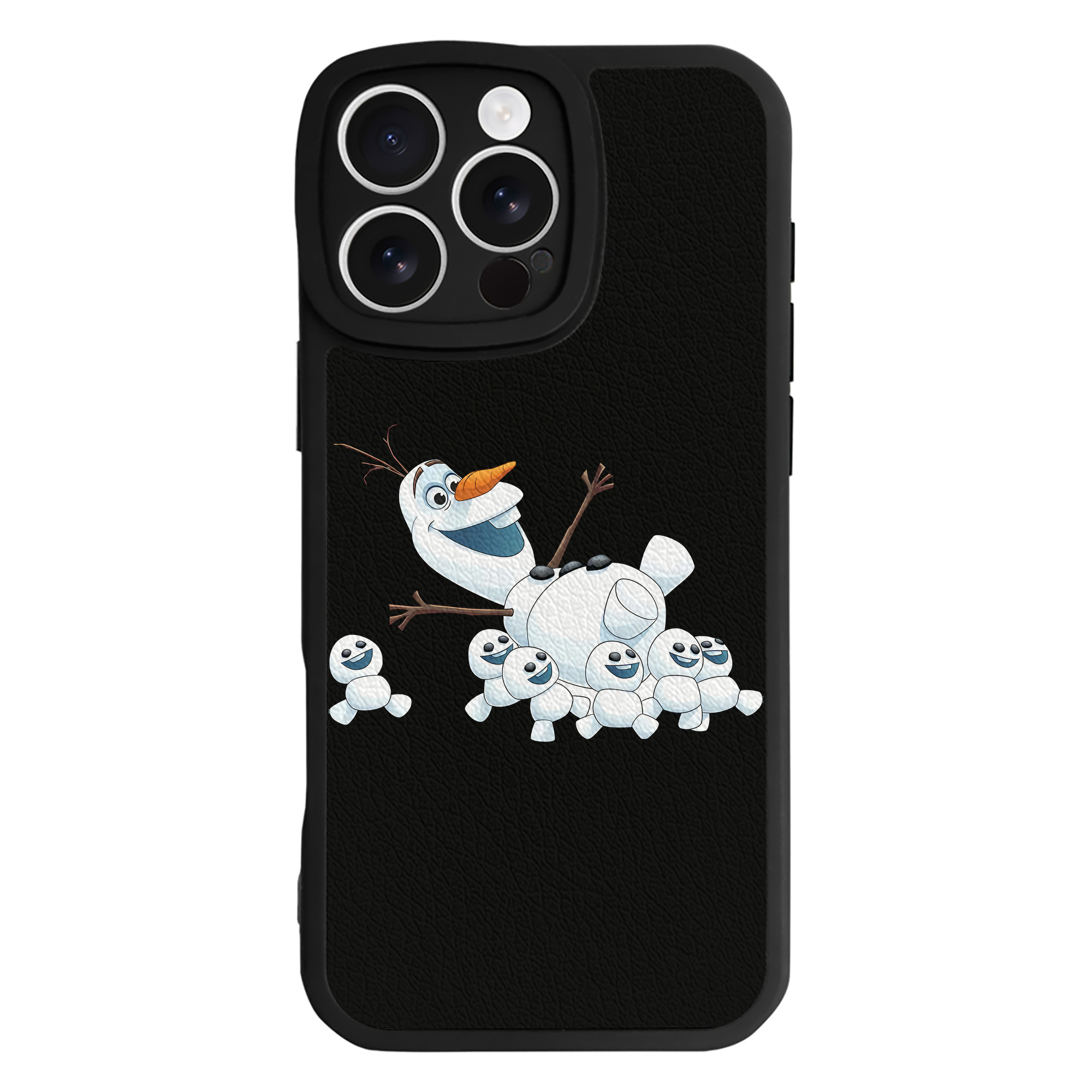 （画像用） アナと雪の女王 アンナ エルサ Frozen Anna Elsa 【iPhone 16シリーズ対応】シリコンスマホケース（レザー調） 材質：シリコン